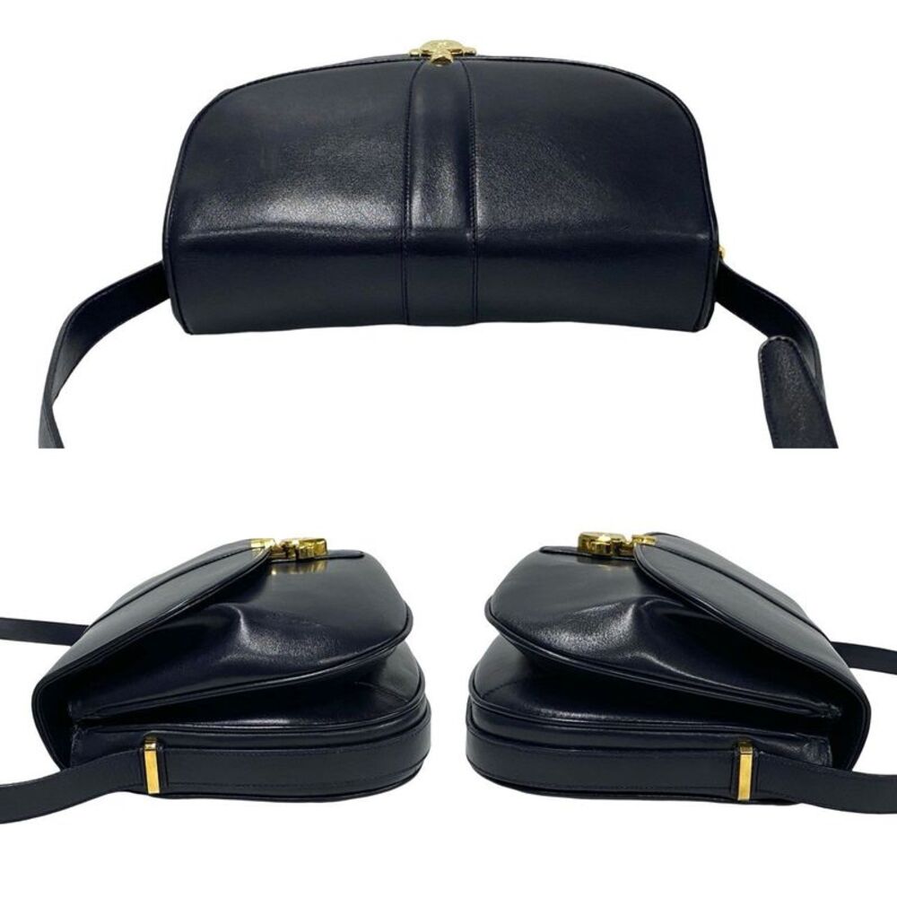 Gucci Old Gucci GG Logo Calf Leather Shoulder Bag - Picture 6 of 6